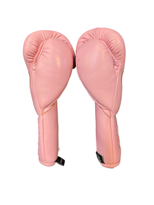 Gants de boxe en cuir de vachette de haute qualité, personnalisables, rembourrage EVA 4 couches, fermeture à lacets pour les arts martiaux - Product Image 5