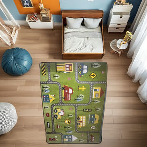 Alfombra de hilo de algodón Reversible moderna hecha a mano, nuevo tejido lavable, segura para niños, resistente a los rayos UV, aprobado por Oekotex BRCI para uso doméstico - Product Image 6