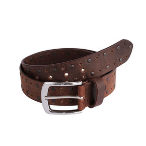 Calidad Premium último diseño personalizar OEM 2024 nuevo estilo cinturones de cuero genuino para hombres cinturones de cuero de moda profesional - Product Image 5