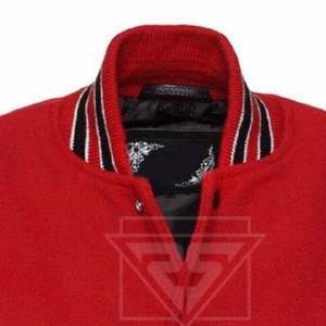 Haut personnalisé Baseball Letterman veste Chenille broderie cuir manches Stand chauffé Logo personnalisé-nouveau fabricant hommes vente - Product Image 4