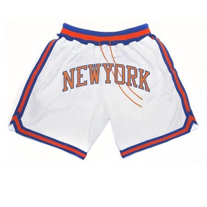250 Polyester Gsm, impression sur l'ensemble, Sublimation, monocouche, basket-ball pour homme, short en maille personnalisé de 6 pouces avec poches - Product Image 3