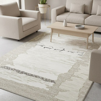Tapis Erdenet mongol 100% laine, écologique, ignifuge, fabriqué à la machine, motif abstrait moderne, poils moyens, envers en latex