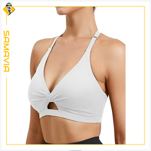 Sujetador deportivo de alto impacto SAMAVIA, transpirable y de calidad de apoyo, sin costuras, talla XL para yoga y gimnasio, servicio OEM/ODM - Product Image 5