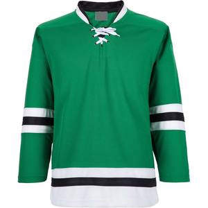 เสื้อเจอร์ซีย์เล่นฮ็อกกี้น้ำแข็งผ้าโพลีเอสเตอร์ทนทานพิมพ์ลายซับลิเมชันโลโก้ตามสั่ง - Product Image 1