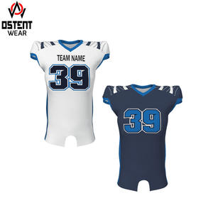Wholesale Custom Made American Football Soccer Jersey Breathable <b>Mesh</b> <b>Short</b> Sleeve Sports Wear Plus Size Printed Sublimation - Product Image 1