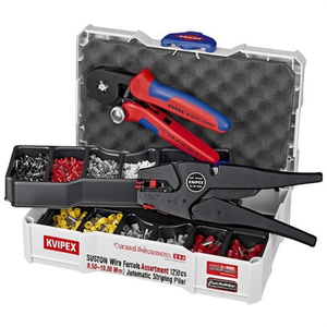 Assortiment de cosses de câblage KNIPEX Systainer 1252 pièces 0,50-10,00 mm, Pince à dénuder automatique - Product Image 3