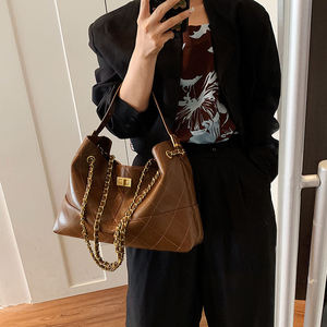 Women's Casual Waterproof Shoulder Messenger <b>Bag</b> <b>Soft</b> Genuine <b>Leather</b> Polyester Two Straps Zipper Fashion Handbag for Everyday - Product Image 6