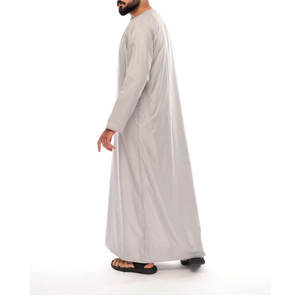 Material PERSONALIZADO de alta calidad para hombres, nuevo diseño, Jubba/Thobes, precio muy bajo, venta directa de fábrica - Product Image 2