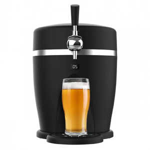 Dispensador de Cerveza y Bebidas Cecotec BeerFlow 5000 de 5L con Construcción de Acero Inoxidable y Torre de Refrigeración de 3L de Capacidad - Product Image 1