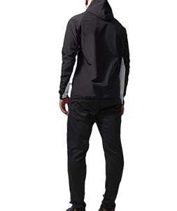 Vestes coupe-vent pour hommes en polyester personnalisées de haute qualité, à demi-zip, tendance - Product Image 2