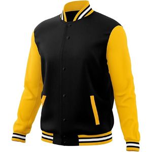 Nueva chaqueta de alta calidad para hombre 2025, chaqueta informal al por mayor con bordado, chaqueta CollegeBaseballjacket para hombre - Product Image 3