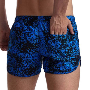 High Quality Men's Gym <b>Shorts</b> New Sporty Solid Back Pocket <b>Shorts</b> Plain Dyed Technics For Running Training Wholesale - Product Image 2