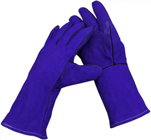 Gants de sécurité en cuir de vachette de qualité supérieure Excellente résistance à la chaleur à l'abrasion Protection supérieure des mains pour l'industrie - Product Image 6