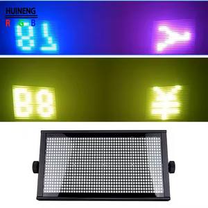 Pantalla números letras Led <span class=keywords><strong>Luz</strong></span> de escenario 120 segmentos <span class=keywords><strong>luz</strong></span> estroboscópica para Bar DJ Disco Club escenario telón de fondo <span class=keywords><strong>Flash</strong></span> <span class=keywords><strong>Deco</strong></span> - Product Image 1