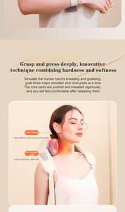 Cordless Deep Tissue Kneading Neck and Shoulder <strong>Massager</strong> with Heat <strong>Back</strong> Neck and Shoulder Relaxation <strong>Device</strong> - Product Image 5
