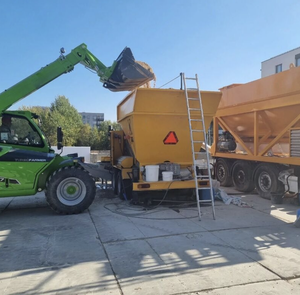 Planta Mezcladora de Concreto Móvil Lista para Usar, Económica, de 25m3/h a 50m3/h, en Venta - Product Image 2