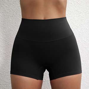 Shorts pour femmes femmes sport court Yoga Legging Shorts Squat Proof taille haute Fitness Shorts serrés séchage rapide cyclisme entraînement - Product Image 4