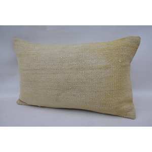 <b>Beige</b> Vintage Ikat Patchwork Wool Pillow 12x20 Inches Woven Design for Living Room Sofa Portable Decorative <b>Cushion</b> Bedding - Product Image 3