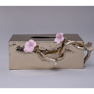 Premium Quality Solid Metal <b>Tissue</b> Box Classic Gold Metal Square <b>Tissue</b> Box Napkin Holder <b>For</b> Home Living Room Decoration - Product Image 6