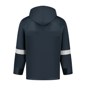 เสื้อแจ็คเก็ตนิรภัยสะท้อนแสงสำหรับผู้ชาย แขนยาว ระบายอากาศ กันลม ซับเหงื่อ ผ้าโพลีเอสเตอร์เนื้อนุ่ม - Product Image 6