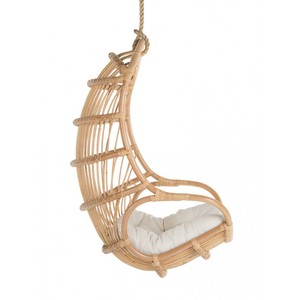 Chaise suspendue en rotin fait à la main - Product Image 3