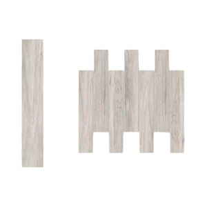 Bande de sol et de mur Planches de bois émaillées en porcelaine Carreaux Intérieur Extérieur Carreaux 20x120cm Carreaux Couleurs Moderne Mat - Product Image 1
