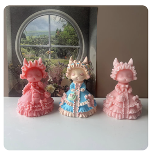 3D Sophie lapin plâtre moules bricolage gypse <span class=keywords><strong>peinture</strong></span> à la main bougie parfumée savon résine moule bougie faisant moule décor à la maison artisanat - Product Image 1