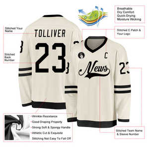 Vêtements de sport Maillot de hockey sur glace personnalisé de super haute qualité Maillot de hockey sur glace le plus vendu OEM à la demande des clients - Product Image 6