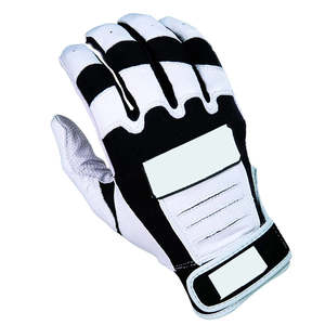 Guantes de bateo de béisbol construidos para sesiones de entrenamiento intenso con palma antideslizante y panel trasero reductor de sudor - Product Image 2