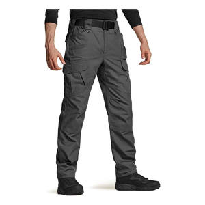 Pantalones Tácticos de Camuflaje Unisex para Exteriores, Impermeables, Transpirables, Elásticos, para Senderismo y Caza, con Múltiples Bolsillos, Talla Grande, para Trabajo - Product Image 1