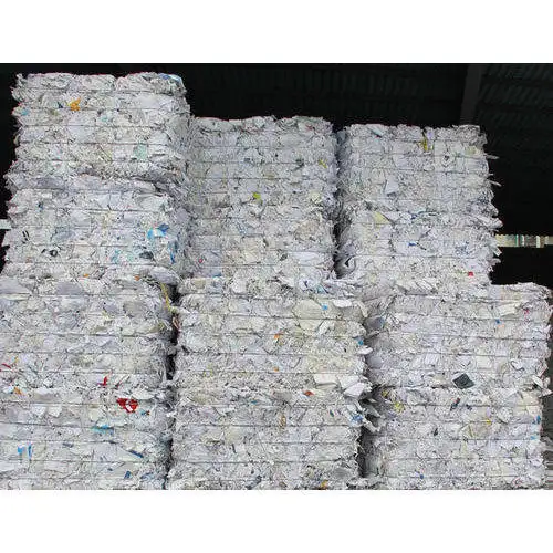 Papéis de escritório classificados preço direto, atacado, compra a granel, arranhões de papel branco/papel de resíduos para reciclagem