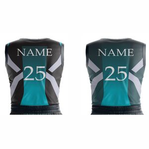Uniforme de baloncesto reversible de alta calidad, ropa deportiva de verano con pantalones cortos reversibles y Conjunto de jersey, patrón personalizado - Product Image 5