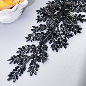 Elegant Adult Bridal <b>Headband</b> Accessory-Water Black Color Model JX337 ODM Supply 2026 - Product Image 2
