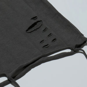 Venta al por mayor de ropa de verano camiseta desgastada para los hombres de corte holgado 100% algodón logotipo personalizado camisetas - Product Image 5