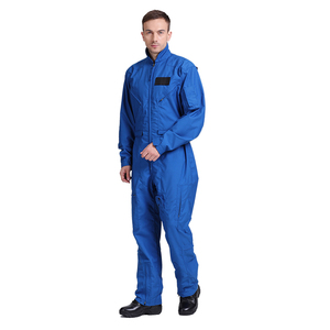 Costumes de vol de haute qualité pour hommes, combinaison de vol bleue marine personnalisée pour hommes, tenues de vol au meilleur prix, logo personnalisé - Product Image 2