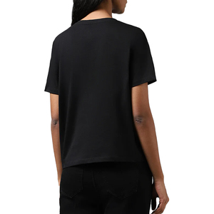 T-shirt pour femmes t-shirts imprimés unis de haute qualité de l'usine de tricotage de vêtements bangladais 100% t-shirt orienté vers l'exportation - Product Image 6