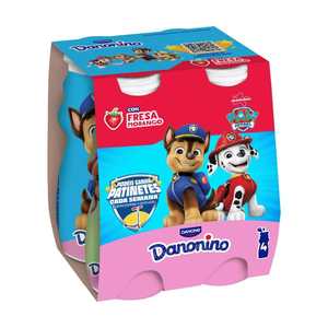Strawberry <b>Yogurt</b> Tubes Portable, Fun Danonino, Nutrient-Rich Snack, 8 x 90g - Product Image 1