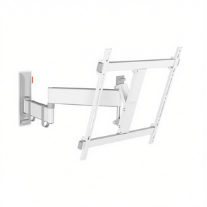 Support TV et chariot mobile COMFORT Tvm 3443, blanc, VESA 400 x 400, supporte jusqu'à 25 kg, pour téléviseur mural - Product Image 3