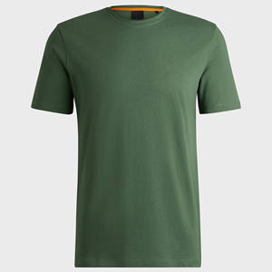 T-shirts vierges 100 % coton de haute qualité, personnalisables avec logo OEM, col rond, grammage lourd, séchage rapide, pour hommes – Collection été tendance - Product Image 1