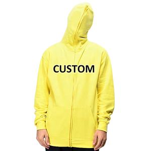 Wholesale Unisex High Quality Custom Full-Zip Hoodie Heavy 6XL <b>Men's</b> <b>Jacket</b> with Embossed Printing for Winter - Product Image 1