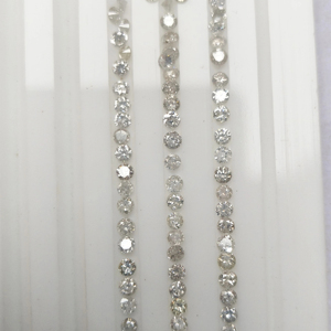 I3 Qualité 2MM Diamant Blanc Naturel Pierres Précieuses En Vrac Facettes en G à H Gamme de Couleurs Pierres Précieuses - Product Image 1