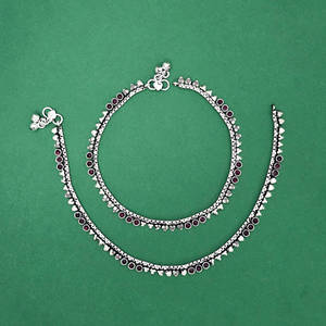 Nuevas tobilleras de moda Payal delicado popular con revestimiento oxidado - Product Image 5