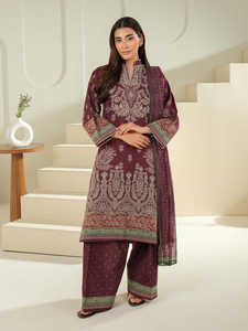 Elegancia cultural Salwar Kameez para mujer Todas las estaciones Impreso Césped y Georgette Estilo pakistaní e indio - Product Image 3