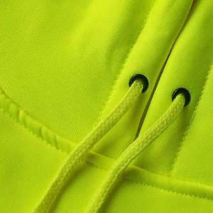 2024 OEM Hi Vis hombres sudaderas con capucha hombres ropa de trabajo chaqueta con capucha construcción de alta visibilidad reflectante seguridad Sudadera con capucha (verificada por PayPal) - Product Image 5