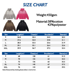 Alta calidad personalizada 450GSM hombres Zip up Hoodies Spray teñido gradiente lavado francés Terry Streetwear Retro Zip Hoodie para hombres - Product Image 3