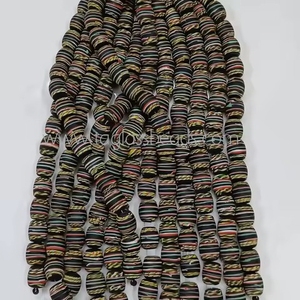 Best Price Wholesale 14mm Millefiori Glass <b>Beads</b> Loose Chevron <b>Beads</b> <b>Crystal</b> Lampwork <b>Beads</b> - Product Image 2