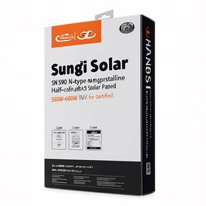 Panneau solaire monocristallin demi-cellule SNG 590 N-Type de 550W-600W de la marque Sungi Solar, certifié TUV - Product Image 2
