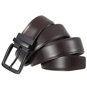 Cinturón Unisex Casual de Cuero Vacuno con Hebilla de Acero Resistente para Jeans - Product Image 4