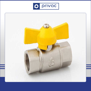 Privac Brassworks Smooth Movement Long-Life Brass Butterfly <b>Valve</b> ISO 9001 Certified Light/Medium/Heavy Duty Economical <b>Valve</b> - Product Image 3