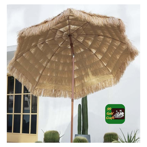 Sombrilla de Hojas de Palma Hecha a Mano para Villas de Resort, Áreas de Playa, Cafeterías al Aire Libre y Proyectos de Jardinería - Product Image 2